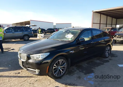 2012 BMW 550I Gran Turismo xDrive z USA, uszkodzony, nr VIN WBASP4C54CC899898